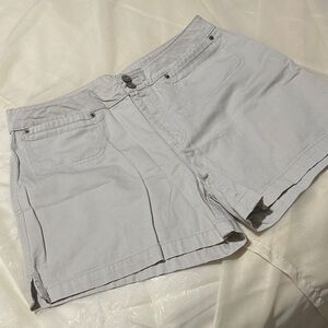 Bill Blass Light Gray Women's Shorts